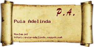 Puia Adelinda névjegykártya